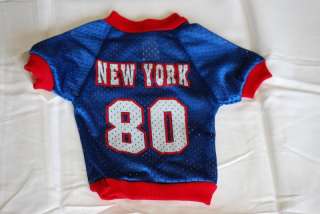 New York Giants #80 Dog Sports Jersey Medium  
