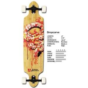   Complete Freeride Longboard Skateboard New On Sale