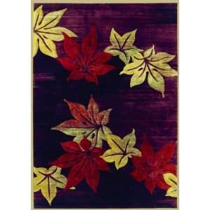  Shaw Rugs 3V02 21500 Impressions Maple Black Contemporary 