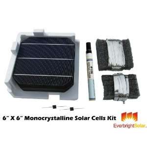  DIY Solar Panel Kit  72 pcs Tested Mono Crystalline Solar Cells 
