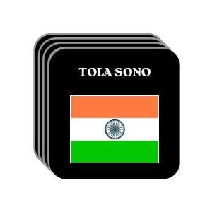  India   TOLA SONO Set of 4 Mini Mousepad Coasters 