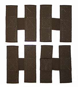 DBT H Straps, Set of 4, Coyote Brown, Made in USA  