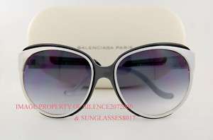 Brand New Balenciaga Sunglasses 0045 A6P JJ BLACK/GRAY  
