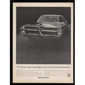 1967 Pontiac Catalina Wait a Year For Great Feature Print Ad (13062)