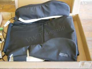 Genuine VW Golf R32 Konig Front Right Base Seat Cover Blk Leather 