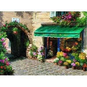    Flower Shop, 1500 Piece Jigsaw Puzzle Made by Nathan Toys & Games