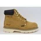 AdTec Mens 6 Steel Toe Work Boots,Nubuck Tan