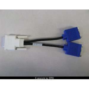 HP Compaq VGA Y Cable Splitter DMS 59 Connector (1xLFH to 