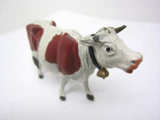 Lead Toy Vintage 4 pc FARM Animal Cow Geese ENGLAND  