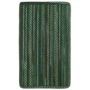  Capel 0048 250 Manchester Deep Green Braided Rug Baby