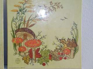 Vintage Donald Art Co 1977 Mushroom Trivet Trivets 4883  