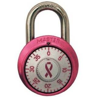 Master Lock 1530DPNK Breast Cancer Research Foundation Dial 