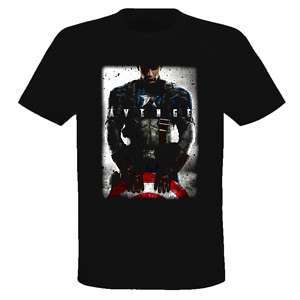 Captain America Avenger movie 2011 t shirt ALL SIZES  