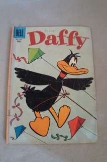Vintage Oct Dec 1956 Dell Daffy Duck Comic Book  