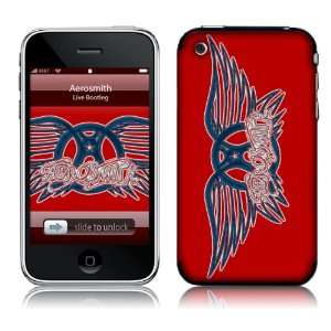   iPhone 2G/3G/3GS Aerosmith   Wings Red Cell Phones & Accessories