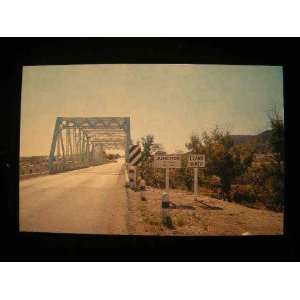  Bridge over Llano River, Junction Texas Postcard not 