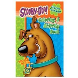  Scooby Doo Coloring and Activity Book with Crayons Party 