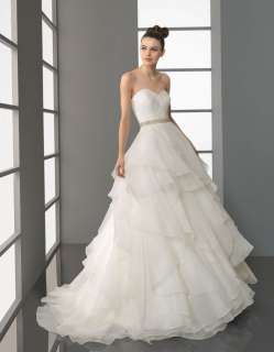   Line Sweetheart Pleated wedding dress Wedding Gown Bridal Gown  