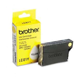  Brother  LC01Y Ink, 300 Page Yield, Yellow    Sold as 2 