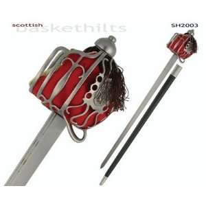 Hanwei Scottish Basket Hilt Backsword Quality Sword  