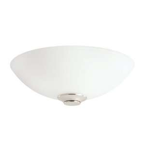 Kichler Lighting 380108PN Palla Bowl Light Fixture with White Etched 