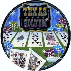  Texas Hold Em 9 Prismatic Plates [Toy] [Toy] Toys & Games