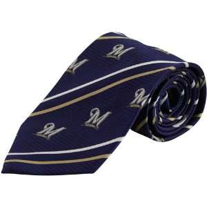  Milwaukee Brewers Cambridge Woven Silk Necktie Sports 