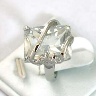 18k gp diamante zircon ring fashion fashion jewelry 