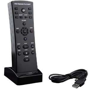  Kaufease 3 in 1 Radio Remote Controller,Keyboard for PS3 