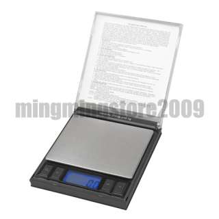 Digital 0.1g x 2000g Gram scale Pocket CD Case 1187  