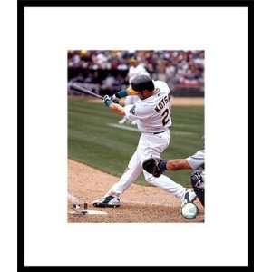 Mark Kotsay   2005 Batting Action, Pre made Frame by Unknown, 13x15