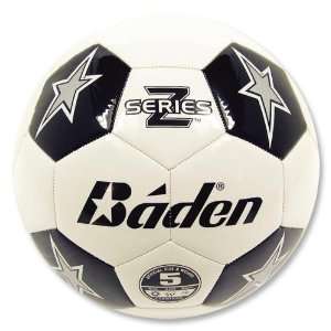    White/Black Baden Z Series Training Soccer Ball
