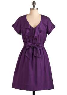  Violet Hill Dress  Mod Retro Vintage Printed Dresses  ModCloth