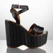 Jeannie Calf Peep Toe Sandal   Collection Shoes Shoes   RalphLauren 