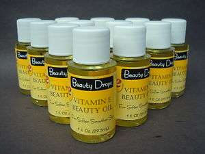 12 Beauty Drops Vitamin E Beauty Oil 1 oz Each  