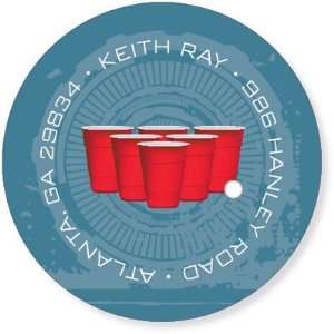  Noteworthy Collections   Address Labels (Beer Pong 
