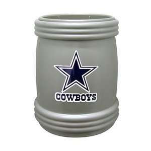    Dallas Cowboys Silver Magnetic Can Coolie