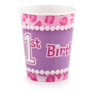    1st Birthday Diva 9 oz. Cups (8) Party Supplies Toys & Games