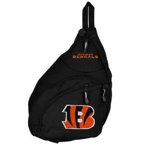  NFL Cincinnati Bengals Black Slingshot Backpack Sports 