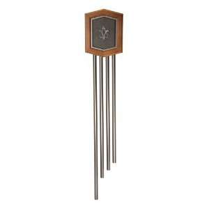 Craftmade Lighting C4 PW TUBE Wooden Westminster Chime, Antique Pewter 