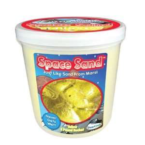  Dunecraft Space Sand Yellow Colored Sand   5 lb Bucket 