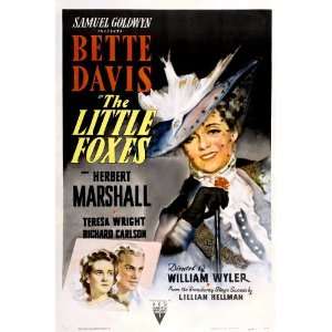  The Little Foxes Poster Movie B 27x40