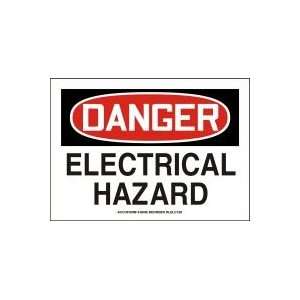  DANGER Labels ELECTRICAL HAZARD Adhesive Vinyl   5 pack 5 