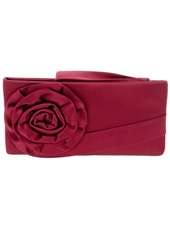 VALENTINO   Rose detail clutch