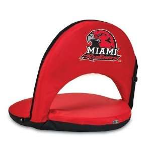  Miami Ohio Redhawks Oniva Reclining Seat (Black) Sports 
