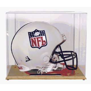  Oak (eagles Logo) Helmet Display Case (hcoak1) Sports 