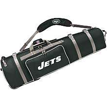 Athalon New York Jets Wheeling Golf Travel Bag   