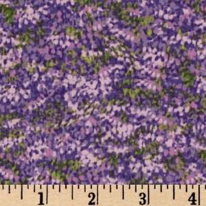  44 Wide Sunflower Sunrise Lilacs Purple Fabric By The 