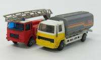 FORD CARGO MAN TWO TRUCKS CORGY OLD TOY MODELS  