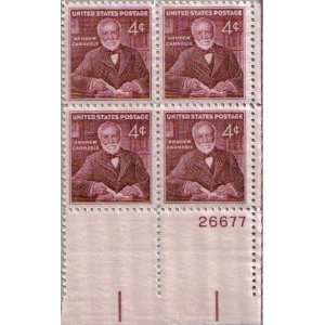   ~ PHILANTHROPIST #1171 Plate Block of 4 x 4 cents US Postage Stamps